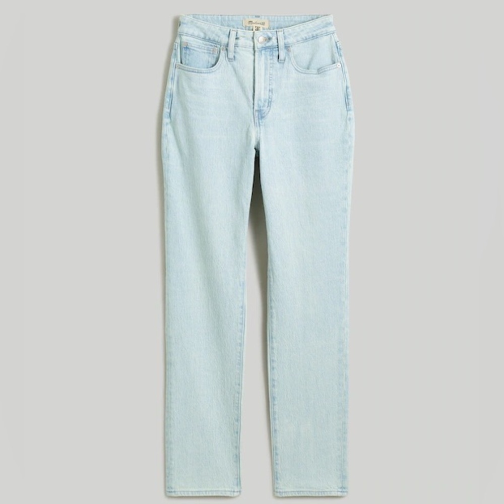 Madewell Light Wash The Curvy Perfect Vintage Jean SZ: 27